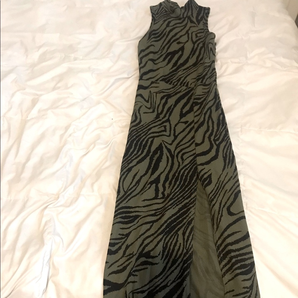 Zebra Print Dress